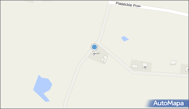 Piaseczno, Piaseckie Pole, 57, mapa Piaseczno