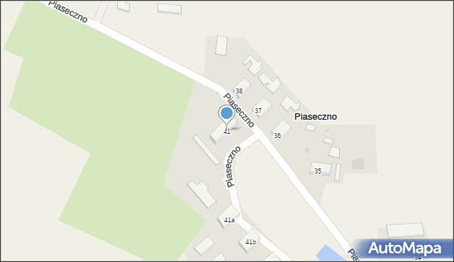 Piaseczno, Piaseczno, 41, mapa Piaseczno