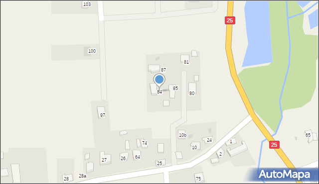 Piaseczno, Piaseczno, 84, mapa Piaseczno