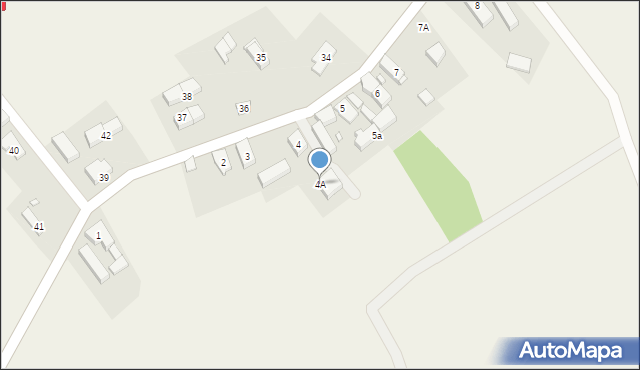 Piaski, Piaski, 4A, mapa Piaski