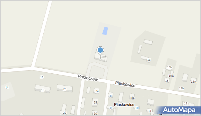 Piaskowice, Piaskowice, 7, mapa Piaskowice