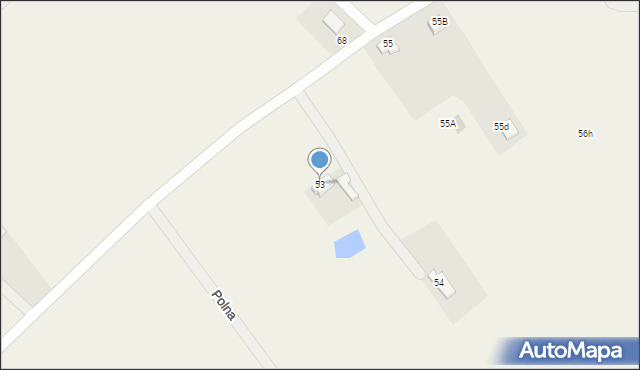 Piaskowiec, Piaskowiec, 53, mapa Piaskowiec