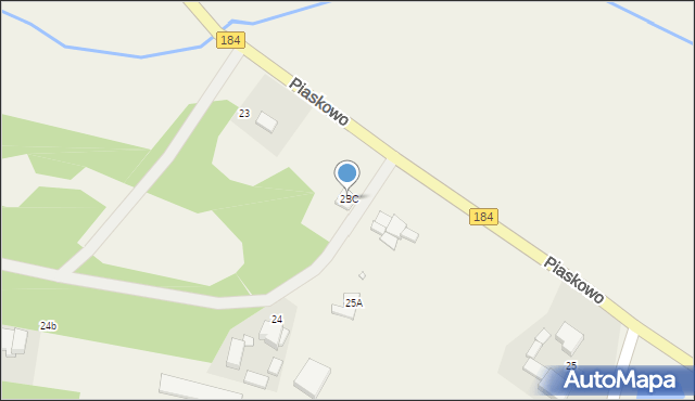 Piaskowo, Piaskowo, 23C, mapa Piaskowo