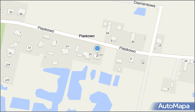 Piaskowo, Piaskowo, 2c, mapa Piaskowo