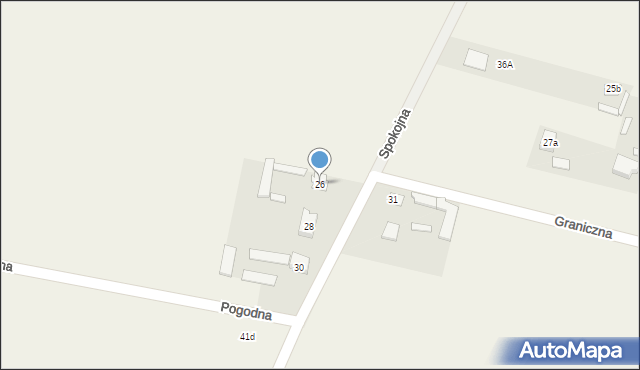 Piastów, Piastów, 40b, mapa Piastów