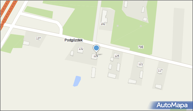 Piastów, Piastów, 80A, mapa Piastów