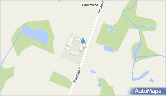 Piastowice, Piastowice, 3, mapa Piastowice