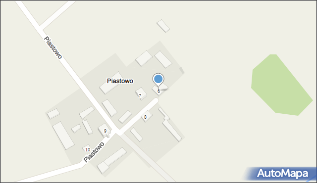 Piastowo, Piastowo, 6, mapa Piastowo