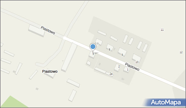 Piastowo, Piastowo, 3, mapa Piastowo