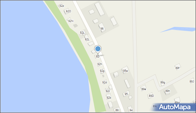 Piasutno, Piasutno, 92i, mapa Piasutno