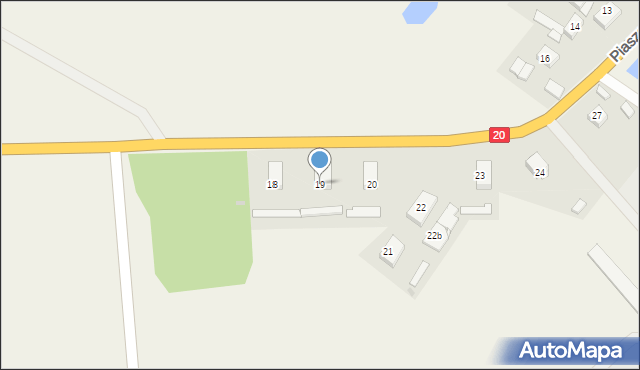 Piaszczyna, Piaszczyna, 19, mapa Piaszczyna