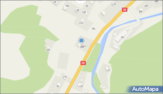 Piątkowa, Piątkowa, 298, mapa Piątkowa