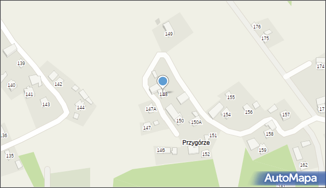 Piątkowa, Piątkowa, 148, mapa Piątkowa