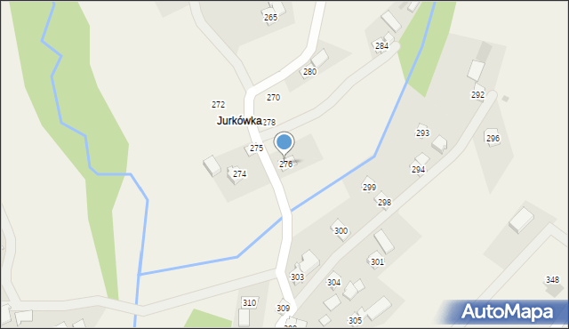 Piątkowa, Piątkowa, 276, mapa Piątkowa