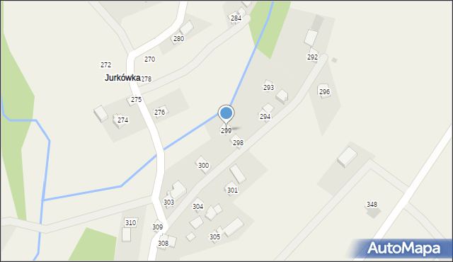 Piątkowa, Piątkowa, 299, mapa Piątkowa