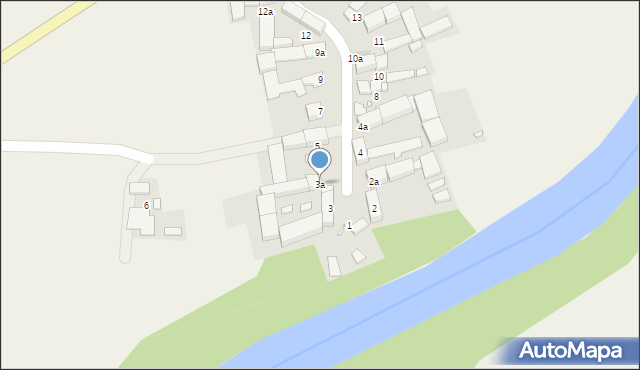 Piątkowice, Piątkowice, 3a, mapa Piątkowice