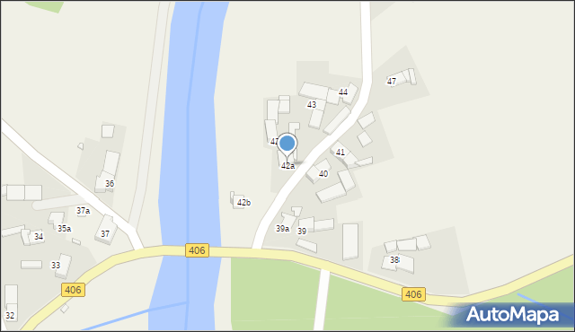 Piątkowice, Piątkowice, 42a, mapa Piątkowice