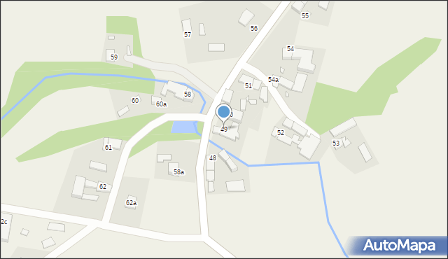 Piątkowice, Piątkowice, 49, mapa Piątkowice