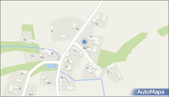 Piątkowice, Piątkowice, 54a, mapa Piątkowice