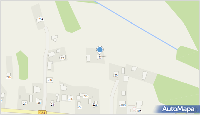 Piątkowiec, Piątkowiec, 21, mapa Piątkowiec