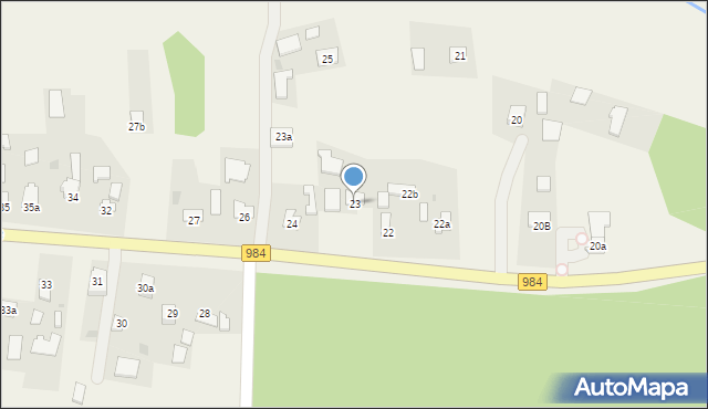 Piątkowiec, Piątkowiec, 23, mapa Piątkowiec