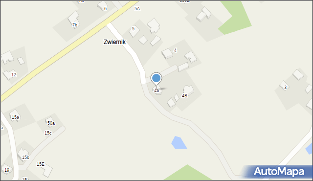 Piątkowiec, Piątkowiec, 4a, mapa Piątkowiec