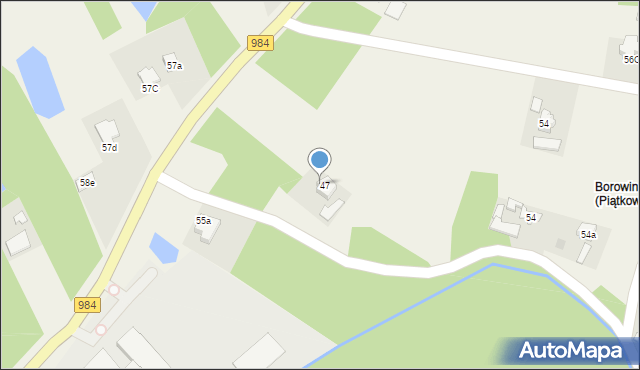 Piątkowiec, Piątkowiec, 55, mapa Piątkowiec