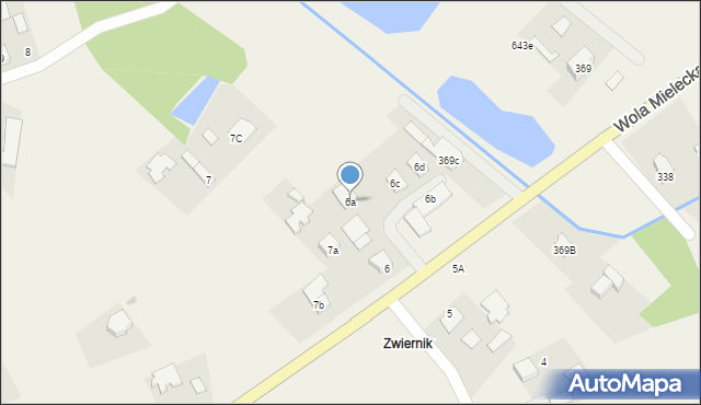 Piątkowiec, Piątkowiec, 6a, mapa Piątkowiec