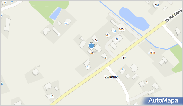 Piątkowiec, Piątkowiec, 7a, mapa Piątkowiec