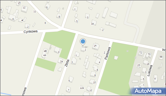 Piątkowisko, Piątkowisko, 1e, mapa Piątkowisko