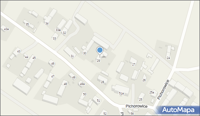Pichorowice, Pichorowice, 29, mapa Pichorowice
