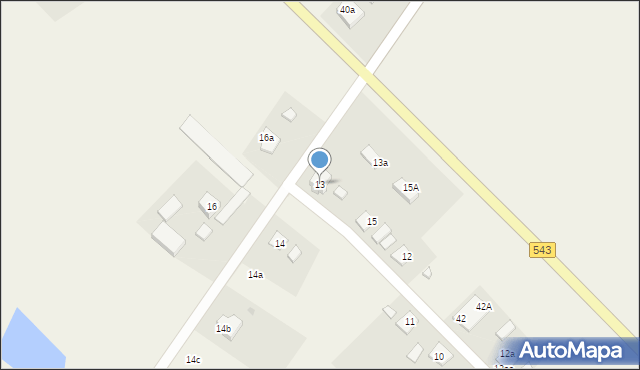 Piecewo, Piecewo, 13, mapa Piecewo