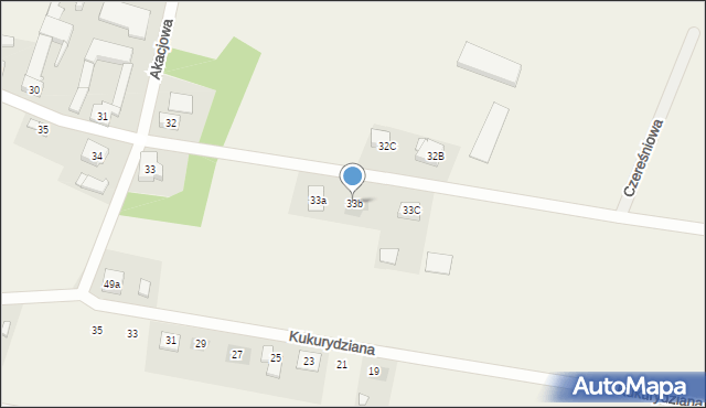 Piechanin, Piechanin, 33b, mapa Piechanin
