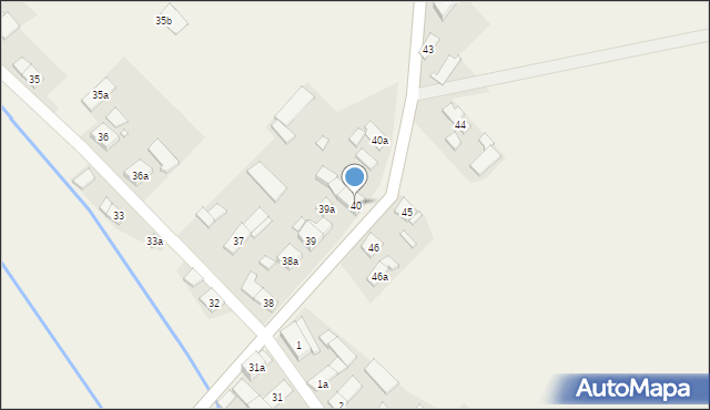 Piechocice, Piechocice, 40, mapa Piechocice