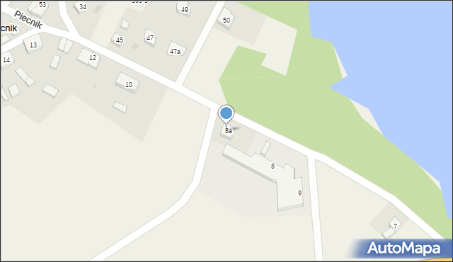 Piecnik, Piecnik, 8, mapa Piecnik