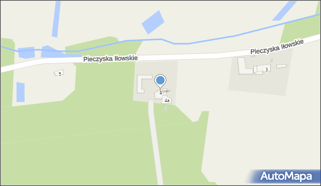 Pieczyska Iłowskie, Pieczyska Iłowskie, 4, mapa Pieczyska Iłowskie