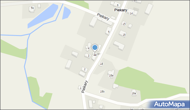 Piekary, Piekary, 4a, mapa Piekary