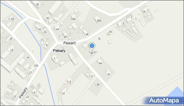 Piekary, Piekary, 4b, mapa Piekary