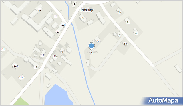 Piekary, Piekary, 6, mapa Piekary