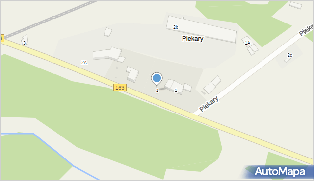 Piekary, Piekary, 2, mapa Piekary