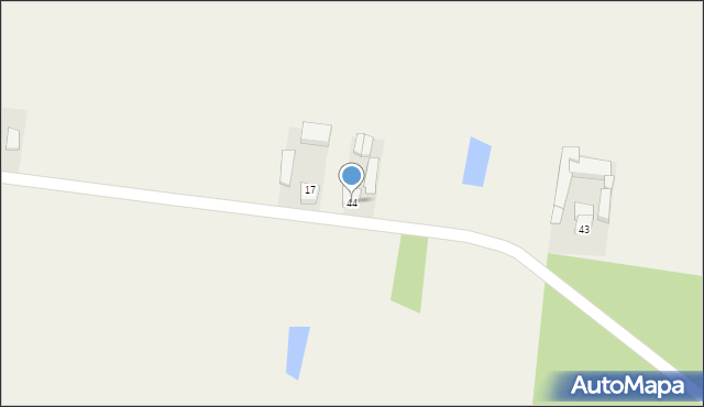 Piekary, Piekary, 44, mapa Piekary