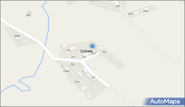 Piekielnik, Piekielnik, 261, mapa Piekielnik