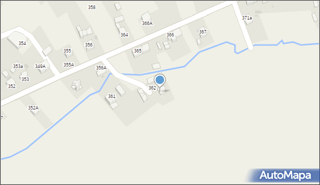 Piekielnik, Piekielnik, 362A, mapa Piekielnik