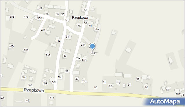 Piekielnik, Piekielnik, 57A, mapa Piekielnik