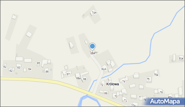 Piekielnik, Piekielnik, 69A, mapa Piekielnik