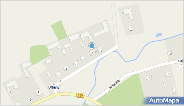 Piekuty-Urbany, Piekuty-Urbany, 2, mapa Piekuty-Urbany