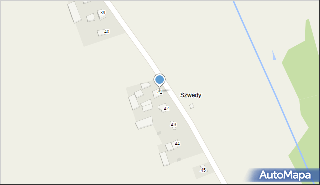 Pielaszów, Pielaszów, 41, mapa Pielaszów