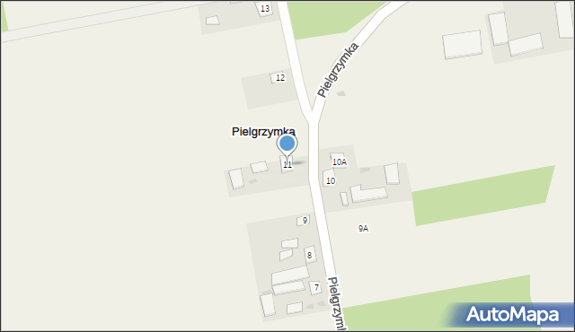 Pielgrzymka, Pielgrzymka, 11, mapa Pielgrzymka