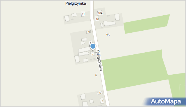 Pielgrzymka, Pielgrzymka, 7, mapa Pielgrzymka