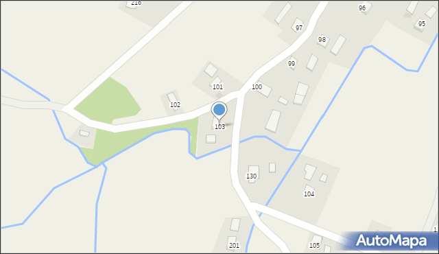 Pielgrzymka, Pielgrzymka, 103, mapa Pielgrzymka